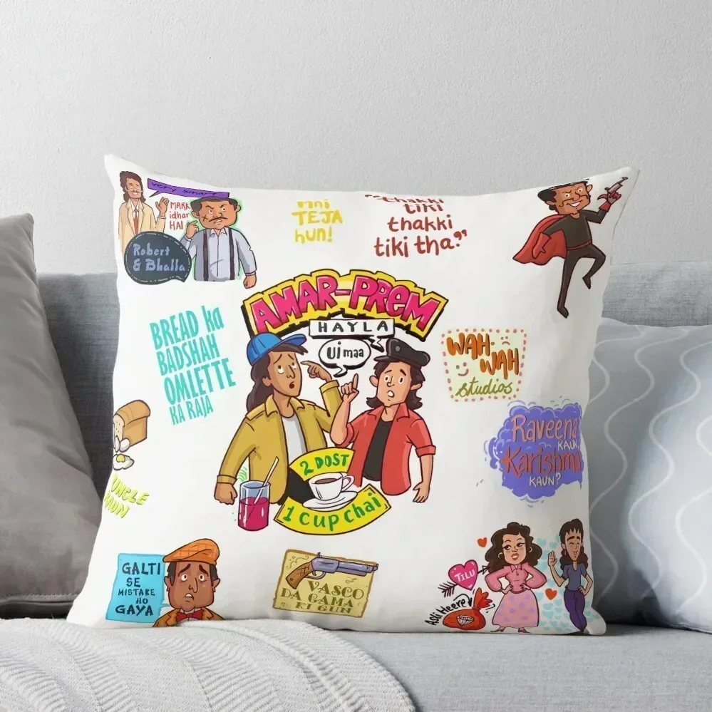 Andaz Apna Apna doodle mashup - Inkt India Throw Pillow New year Pillow Cases Decorative pillow
Andaz Apna Apna doodle mashup - Inkt India Throw Pillow New year Pillow Cases Decorative pillow