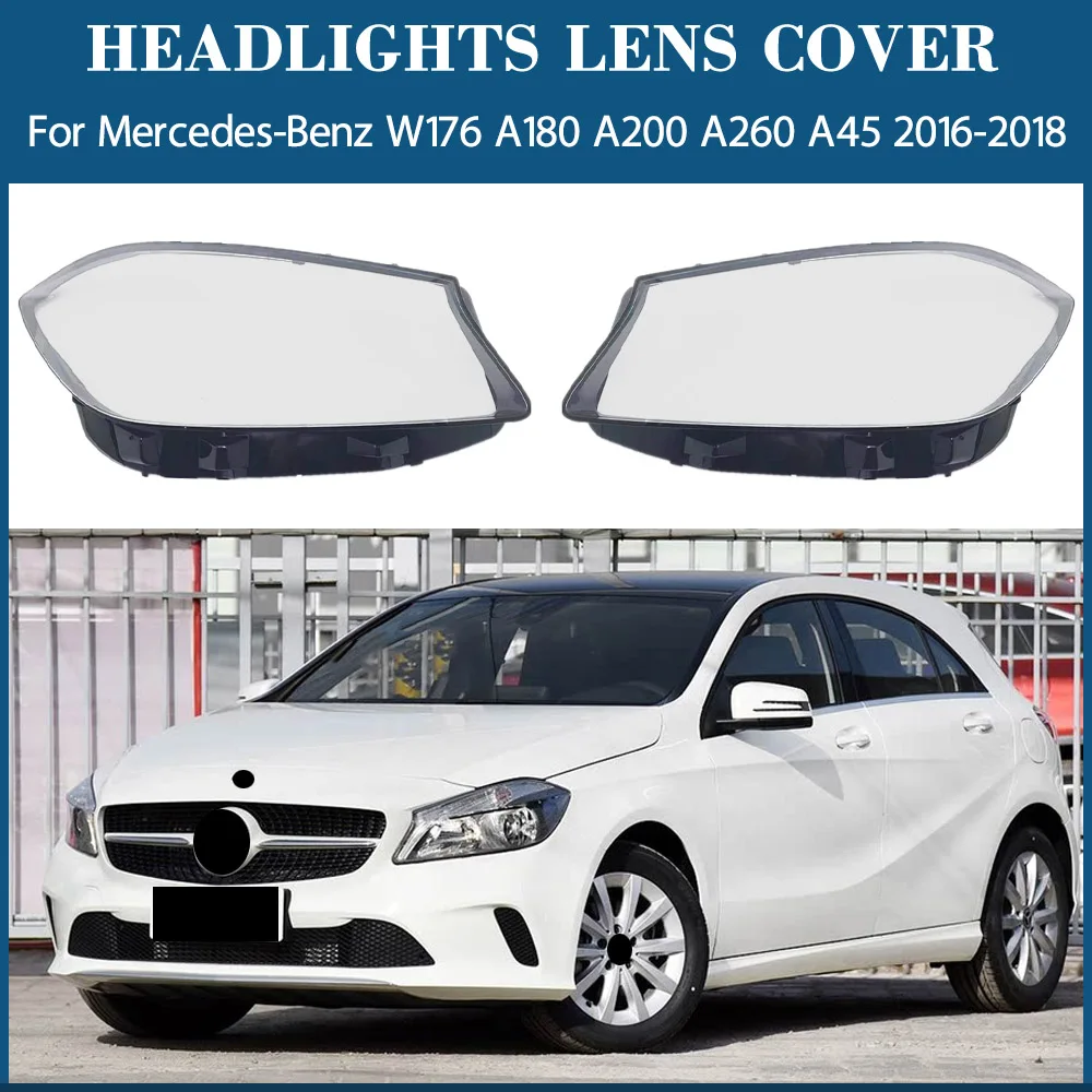 Крышка фары, линза из плексигласа, замена абажура для Mercedes-Benz A-Class W176 A180 A200 A260 A45 2016-2018
Крышка фары, линза из плексигласа, замена абажура для Mercedes-Benz A-Class W176 A180 A200 A260 A45 2016-2018