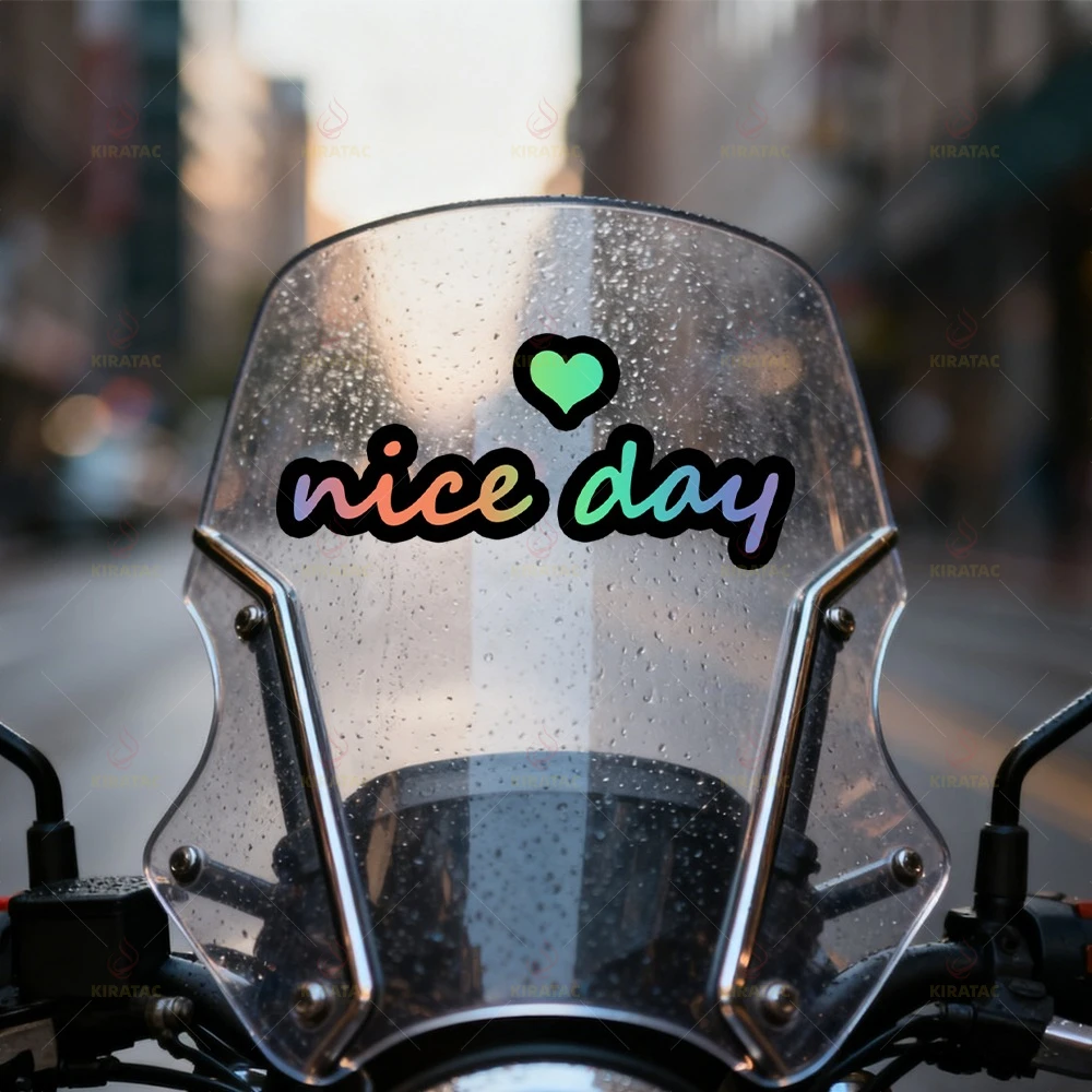 Универсальные виниловые наклейки для мотоциклов, скутеров, багажников, дверей, обтекателей, шлемов, топливных баков, автомобилей, водонепроницаемые, с дизайном Nice Day
Универсальные виниловые наклейки для мотоциклов, скутеров, багажников, дверей, обтекателей, шлемов, топливных баков, автомобилей, водонепроницаемые, с дизайном Nice Day