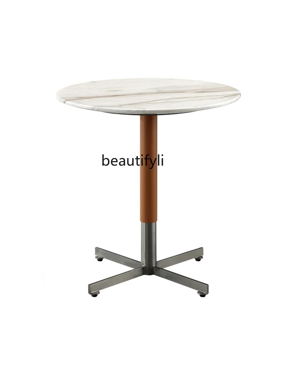 A15 Marble Coffee Table Coffee Table Simple and Light Luxury Italian Minimalist Designer Side Table
A15 Marble Coffee Table Coffee Table Simple and Light Luxury Italian Minimalist Designer Side Table
