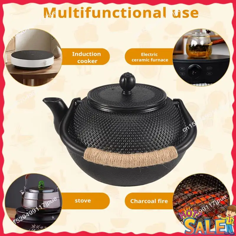 BOFO 1.2L Japanese Tetsubin Style Iron Tea Pot Kettle Tetsubin Teapot + Strainer
BOFO 1.2L Japanese Tetsubin Style Iron Tea Pot Kettle Tetsubin Teapot + Strainer