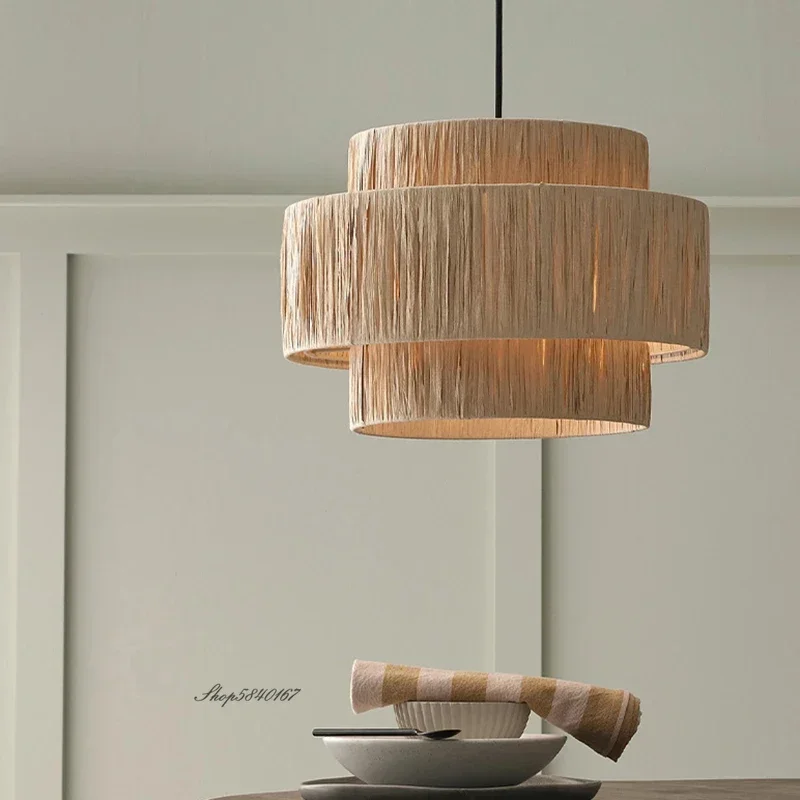 Vintage Rattan Suspension Pendant Light Living Room Chandeliers Ceiling Hanging Lamp Dining Room Bedroom
Vintage Rattan Suspension Pendant Light Living Room Chandeliers Ceiling Hanging Lamp Dining Room Bedroom