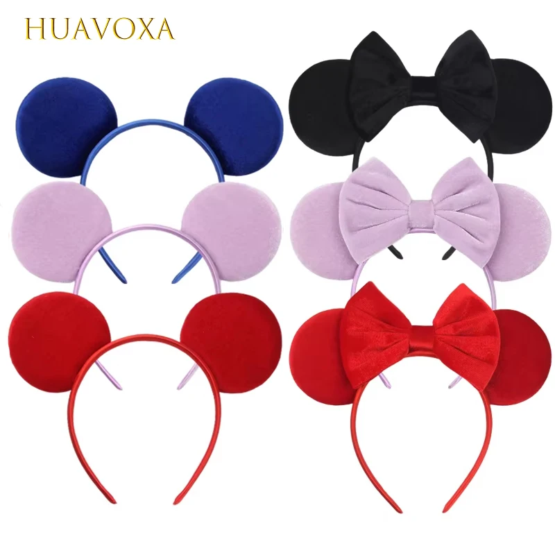 10PCS/Lot Classic 3.3"Mouse Ears Headband 5Inches Velvet Bow Hairband For Girls Festival Party Cosplay DIY Hair Accessories Gift
10PCS/Lot Classic 3.3"Mouse Ears Headband 5Inches Velvet Bow Hairband For Girls Festival Party Cosplay DIY Hair Accessories Gift