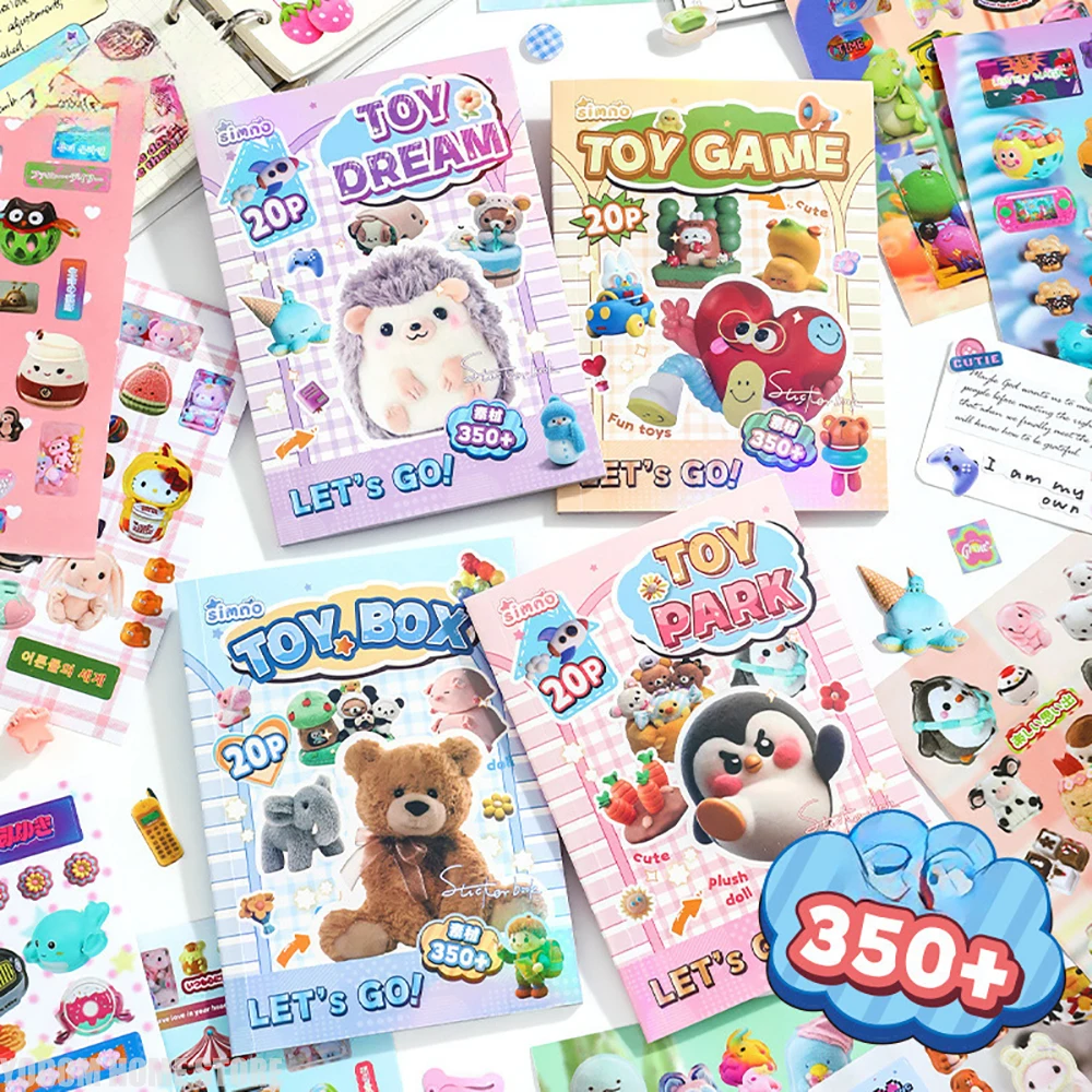 4pcs DIY Childish Toys Series Sticker Book Children's Stationery Stickers Handbook Creative Collage Material Decoration
4pcs DIY Childish Toys Series Sticker Book Children's Stationery Stickers Handbook Creative Collage Material Decoration