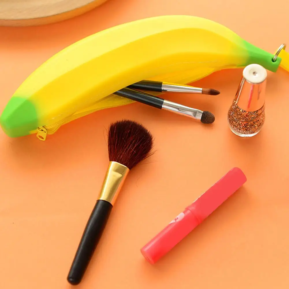 Jonvon Satone 1pcs Silicone Pencil Bags Cute Banana Kawaii Pencil Bag Bag School Children Stationary Pencil Zipper style Ba R5F5
Jonvon Satone 1pcs Silicone Pencil Bags Cute Banana Kawaii Pencil Bag Bag School Children Stationary Pencil Zipper style Ba R5F5