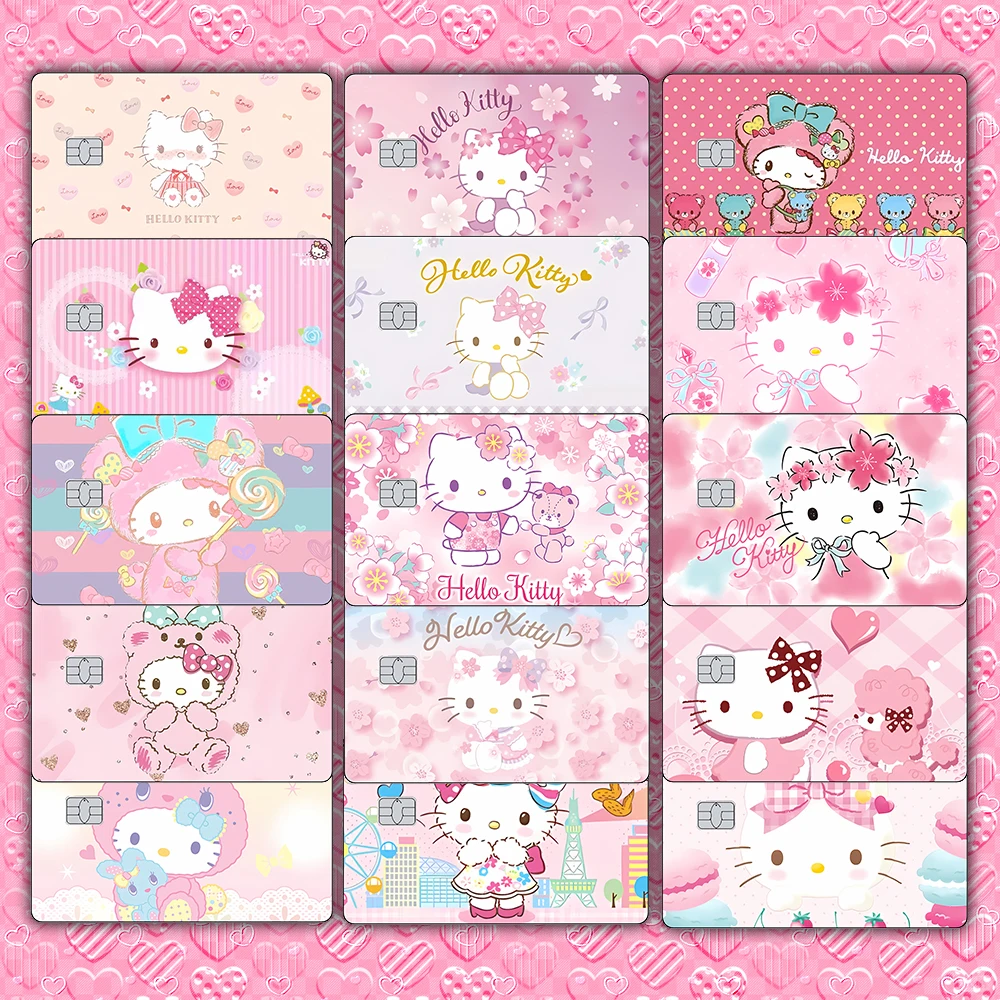 Kawaii Anime Credit Card Stickers Cute Kitty Sticker for VISA Card MasterCard Bus Bank Debit Card and Other IC Cards Decoration
Kawaii Anime Credit Card Stickers Cute Kitty Sticker for VISA Card MasterCard Bus Bank Debit Card and Other IC Cards Decoration