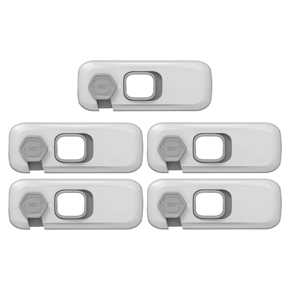 5 Pcs Anti-clip Hand Door Lock Baby Proof Cabinet Locks Child Drawer Oven Abs Material
5 Pcs Anti-clip Hand Door Lock Baby Proof Cabinet Locks Child Drawer Oven Abs Material