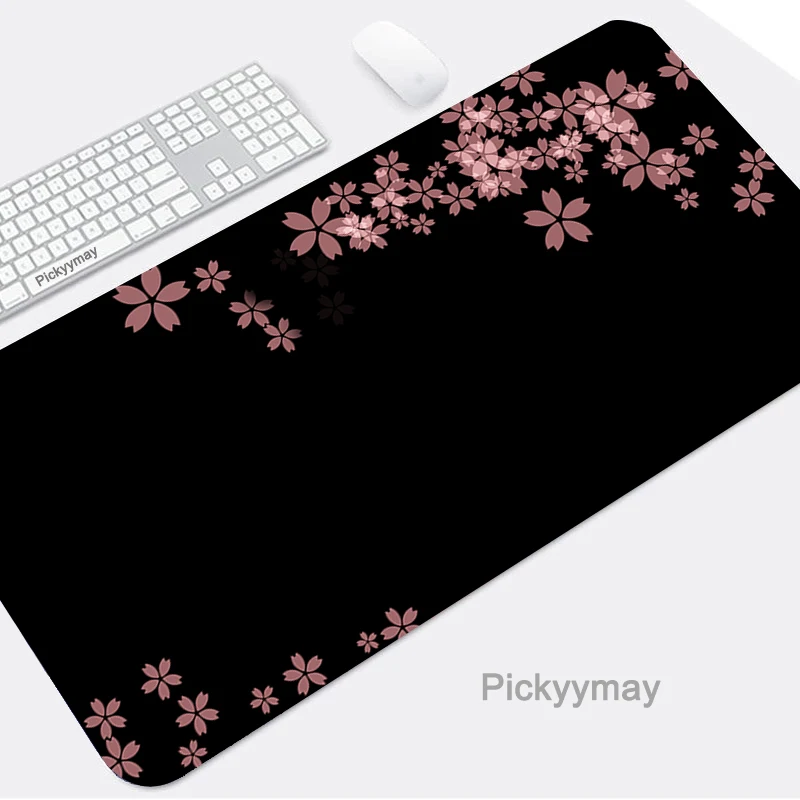 Black Mouse Pad Cherry Blossom Mousepad Desk Mat Pink Sakura Cushion Keyboard Computer Table Mat Home Decor Office Accessories
Black Mouse Pad Cherry Blossom Mousepad Desk Mat Pink Sakura Cushion Keyboard Computer Table Mat Home Decor Office Accessories