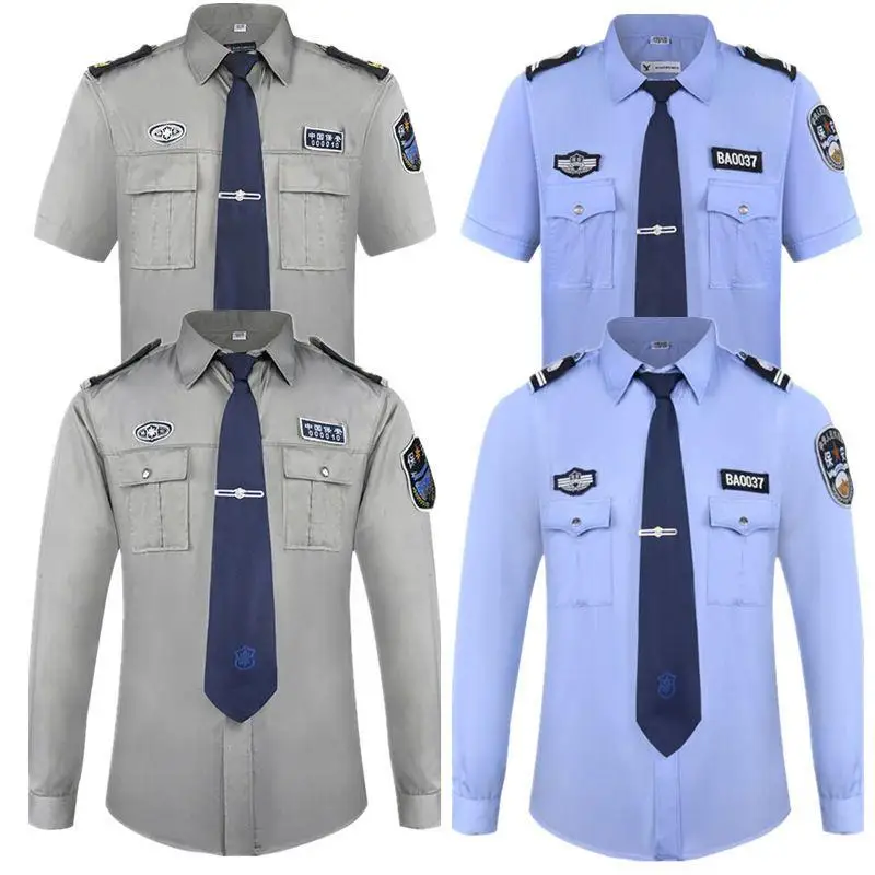 New Sle Long Sve Securi orm irt Set ort Sve Women's Securi irt Workwear Straight Cut Youth Summer
New Sle Long Sve Securi orm irt Set ort Sve Women's Securi irt Workwear Straight Cut Youth Summer