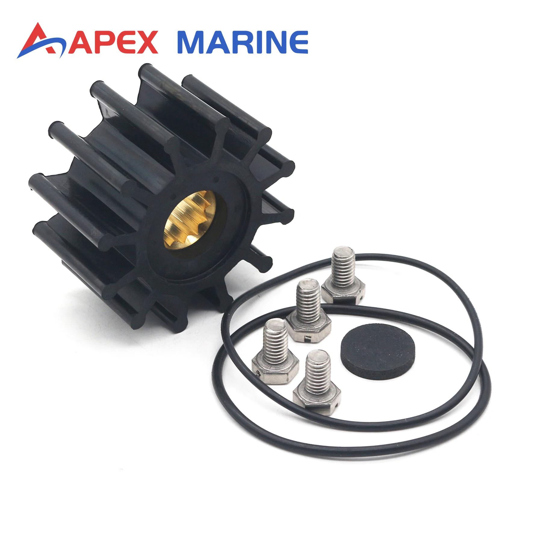 Fit Volvo Penta Marine Raw Sea Water Pump Impeller Repair Kit 3812693 3812697 3857202 3862482 3862485 21214595 21214596 21214601
Fit Volvo Penta Marine Raw Sea Water Pump Impeller Repair Kit 3812693 3812697 3857202 3862482 3862485 21214595 21214596 21214601