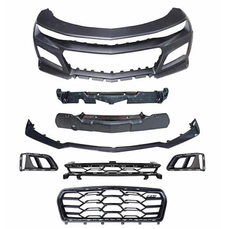 Body kit For Camaro 2016-2019 ZL1 Bumper wide fenders Carbon fiber front lip side skirts engine hood rear diffuser
Body kit For Camaro 2016-2019 ZL1 Bumper wide fenders Carbon fiber front lip side skirts engine hood rear diffuser