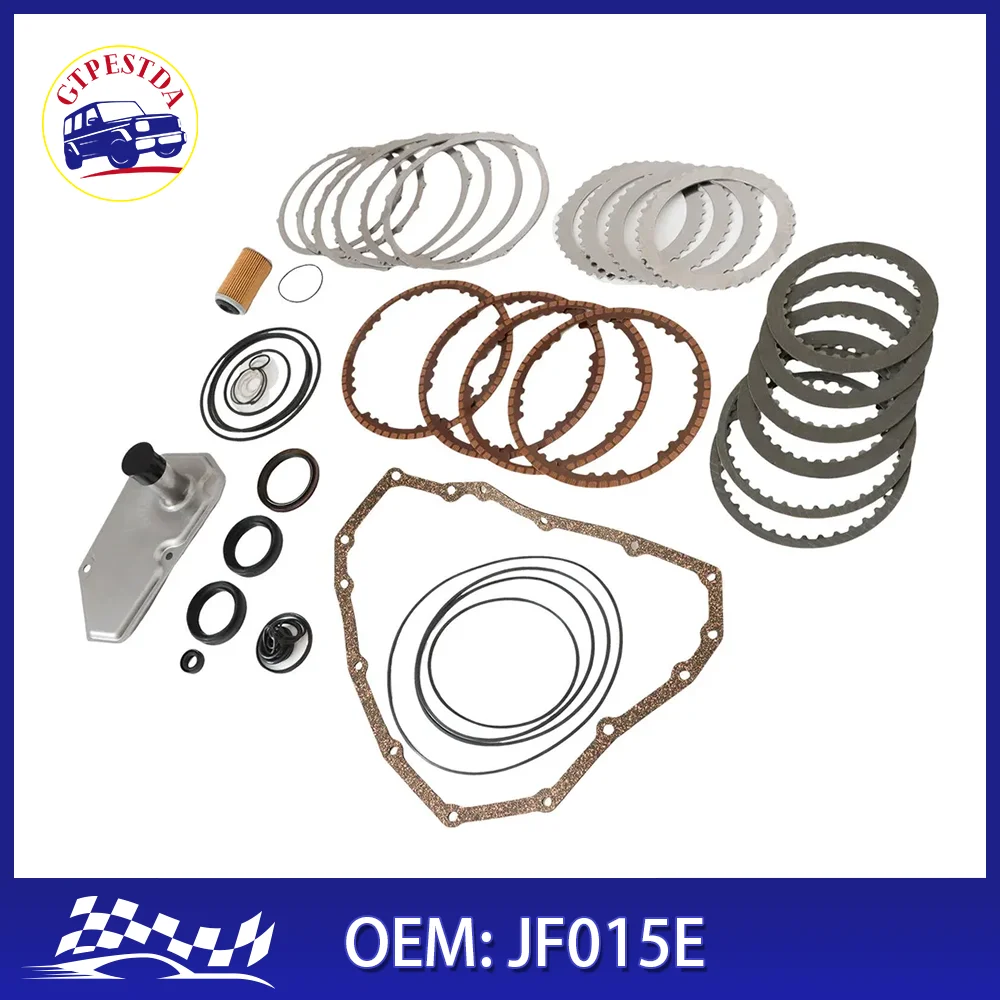 JF015E RE0F11A CVT Transmission Master Repair Kit Filter Clutch Disc For NISSAN
JF015E RE0F11A CVT Transmission Master Repair Kit Filter Clutch Disc For NISSAN