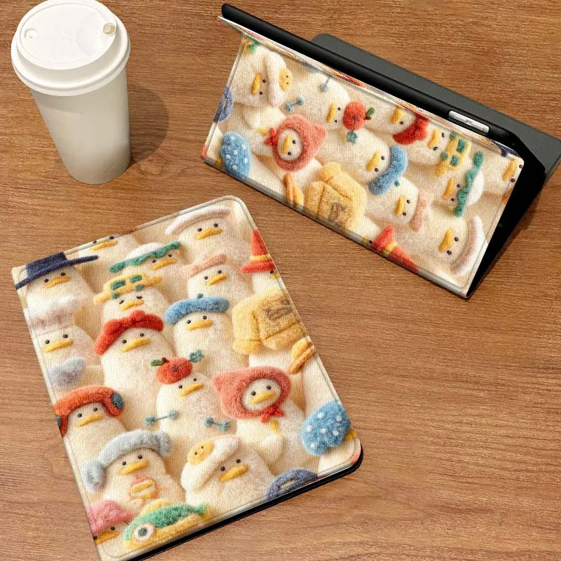 Плюшевые куклы-утки из мультфильмов для Samsung Galaxy Tab A7 A A9 A11 S6 A11 A8 S11 Lite Plus 10,4 10,5 дюймов, чехол для планшета
Плюшевые куклы-утки из мультфильмов для Samsung Galaxy Tab A7 A A9 A11 S6 A11 A8 S11 Lite Plus 10,4 10,5 дюймов, чехол для планшета