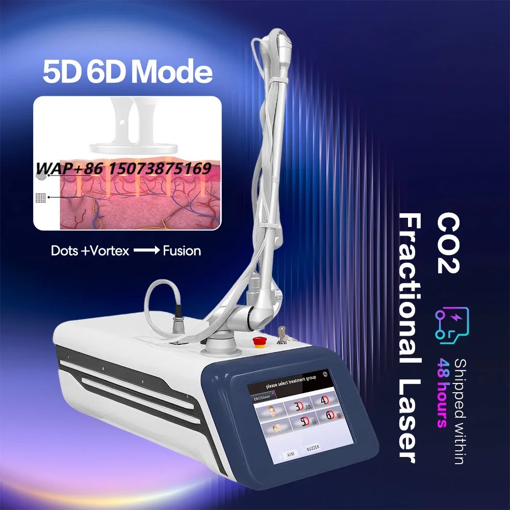 Portable High Power 10600nm Fractional CO2 Machine for Scar Removal Resurfacing Vaginal Tightening Clinic Use
Portable High Power 10600nm Fractional CO2 Machine for Scar Removal Resurfacing Vaginal Tightening Clinic Use