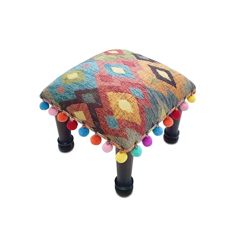 Ethnic style short stool Nordic creative solid wood small stool American style shoe changing stool Home living room sofa seat st
Ethnic style short stool Nordic creative solid wood small stool American style shoe changing stool Home living room sofa seat st