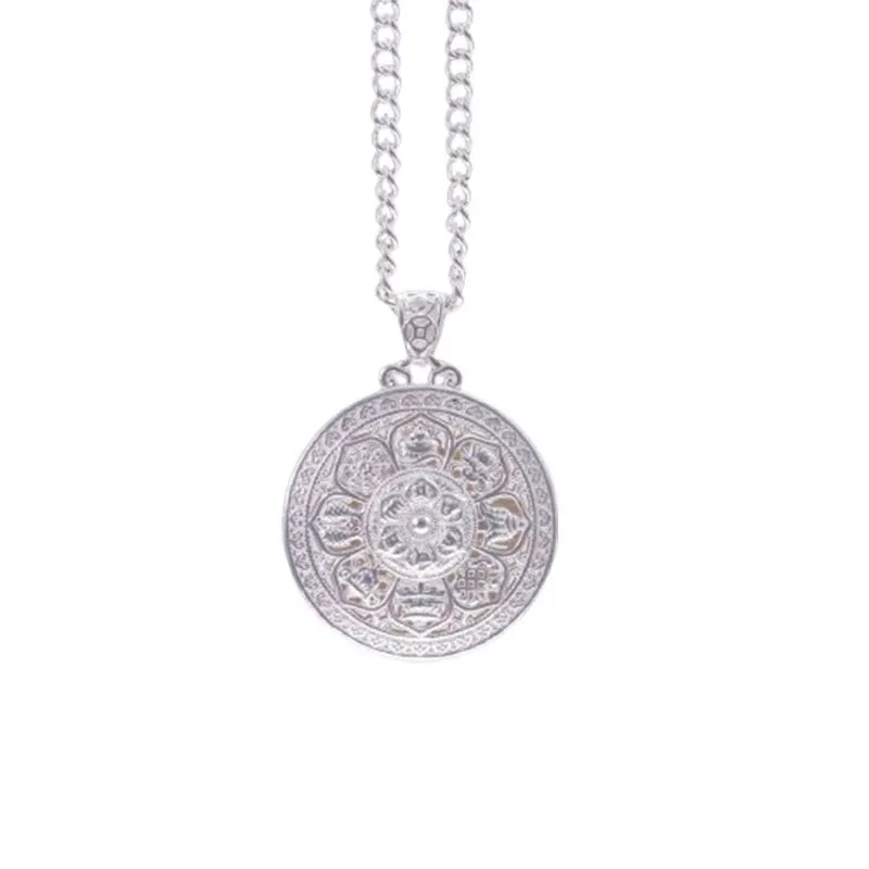 The Original Design of Babel Compass Pendant Sterling Silver 999 Necklace for Men and Women Transshipment Hollow Lotus Couple
The Original Design of Babel Compass Pendant Sterling Silver 999 Necklace for Men and Women Transshipment Hollow Lotus Couple