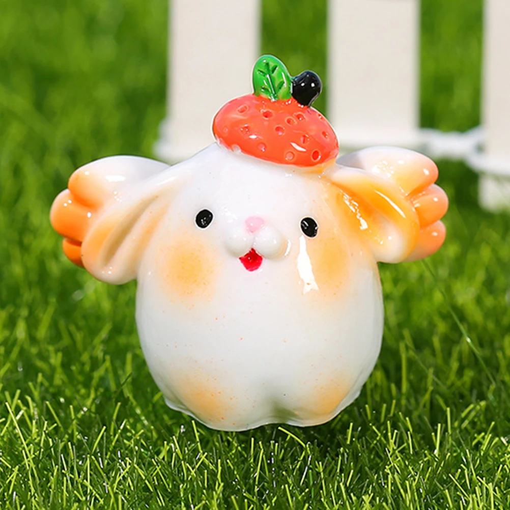 6pcs Resin Rabbit Figurines Decorative Statues Mini Landscape Ornaments Cartoon Animal Crafts Desktop Office Garden Decoration
6pcs Resin Rabbit Figurines Decorative Statues Mini Landscape Ornaments Cartoon Animal Crafts Desktop Office Garden Decoration