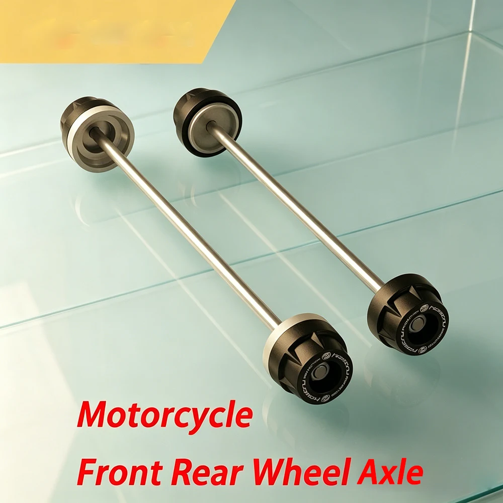 Front Rear wheel Spindle Crash Protection For Ducati DesertX 2022-2025
