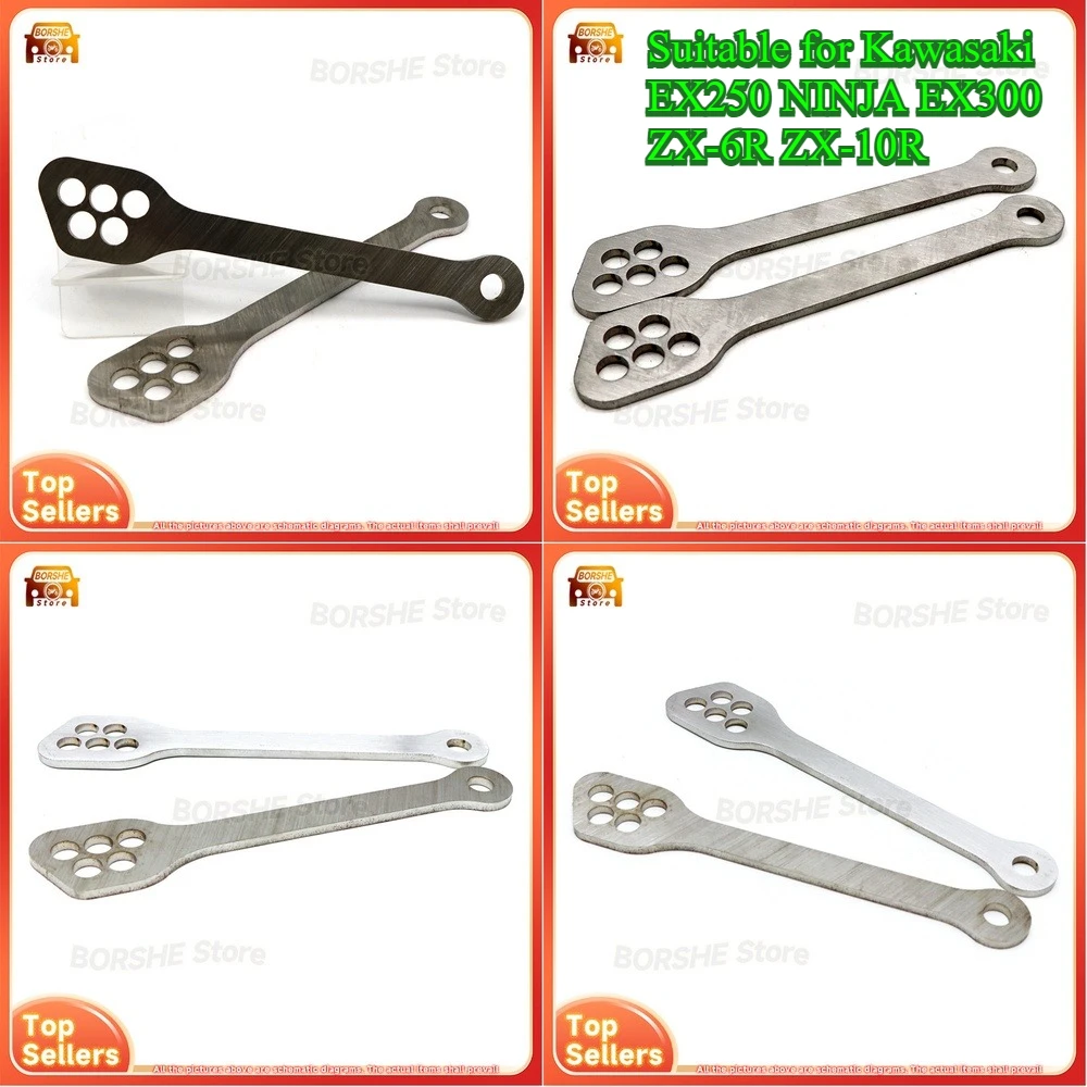 2026 Suitable for Kawasaki EX250 NINJA EX300 ZX-6R ZX-10R Motorcycle Frame Adjustable Lowering Link Kit
2026 Suitable for Kawasaki EX250 NINJA EX300 ZX-6R ZX-10R Motorcycle Frame Adjustable Lowering Link Kit