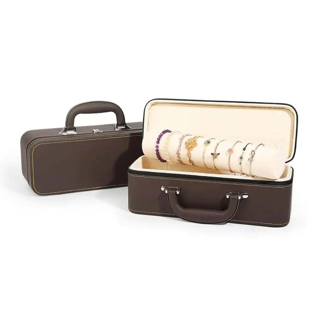 Vintage Watch Display Box PU Leather with Handle Wristwatch Holder Thickened Durable Bracelet Storage Boxes Jewelry Storage
Vintage Watch Display Box PU Leather with Handle Wristwatch Holder Thickened Durable Bracelet Storage Boxes Jewelry Storage