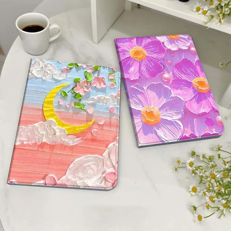 Oil Painting Flower Pattern Tablet Case For Legion Xiaoxin Pad Y700 K10 M10 P11 K11 Pro Plus 10.6 11.5 Inch 2021 2023 2025
Oil Painting Flower Pattern Tablet Case For Legion Xiaoxin Pad Y700 K10 M10 P11 K11 Pro Plus 10.6 11.5 Inch 2021 2023 2025