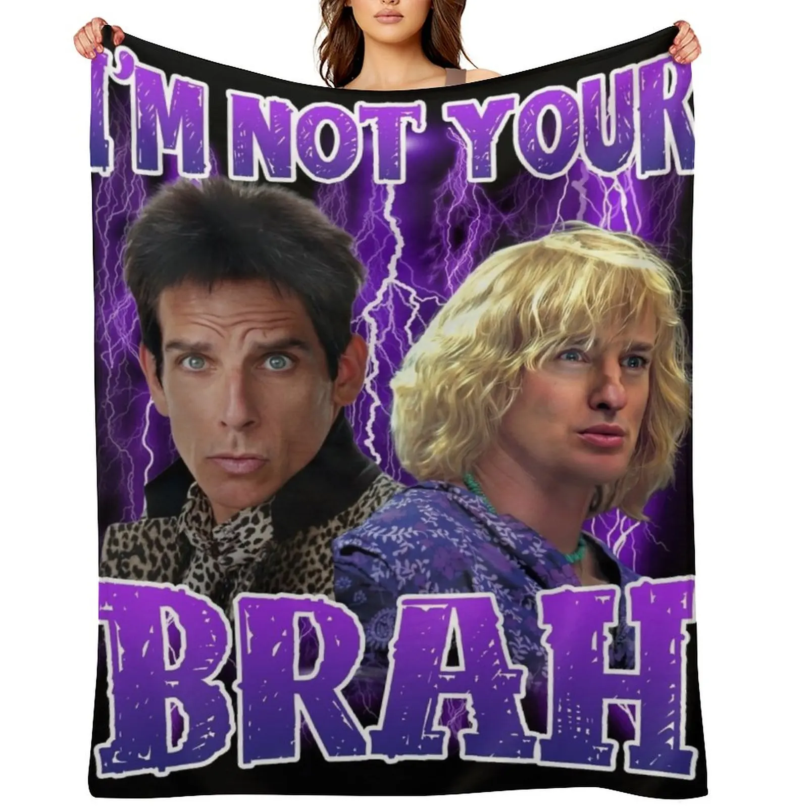 I'm not your brah (Zoolander) Throw Blanket Luxury Brand For Decorative Sofa Stuffeds Heavy Blankets
I'm not your brah (Zoolander) Throw Blanket Luxury Brand For Decorative Sofa Stuffeds Heavy Blankets