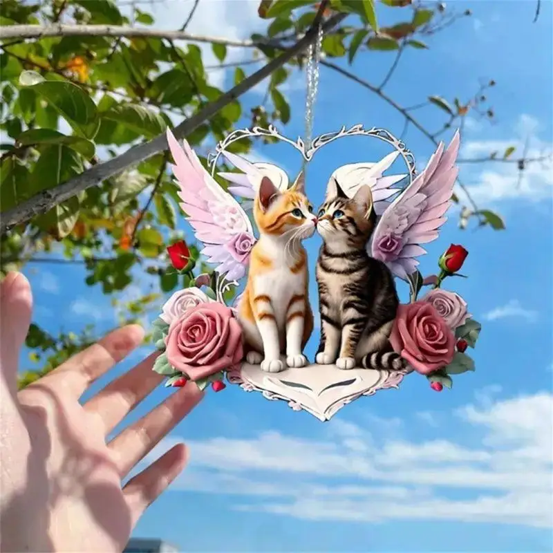 2D Acrylic Feline Car Pendant Hanging Ornament ABS Materials Vehicle Interior Decoration For Cars And Motorcycles D7YA
2D Acrylic Feline Car Pendant Hanging Ornament ABS Materials Vehicle Interior Decoration For Cars And Motorcycles D7YA