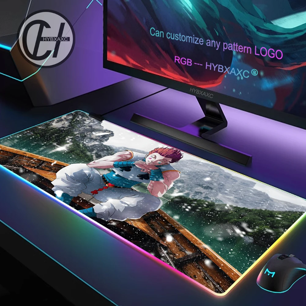 Hisoka Hunter X Hunter Mouse Pad RGB Gaming Mouse Pad Desk Mat HD Gamer Large LED Light XXL MousePads PC Computer Carpet
Hisoka Hunter X Hunter Mouse Pad RGB Gaming Mouse Pad Desk Mat HD Gamer Large LED Light XXL MousePads PC Computer Carpet