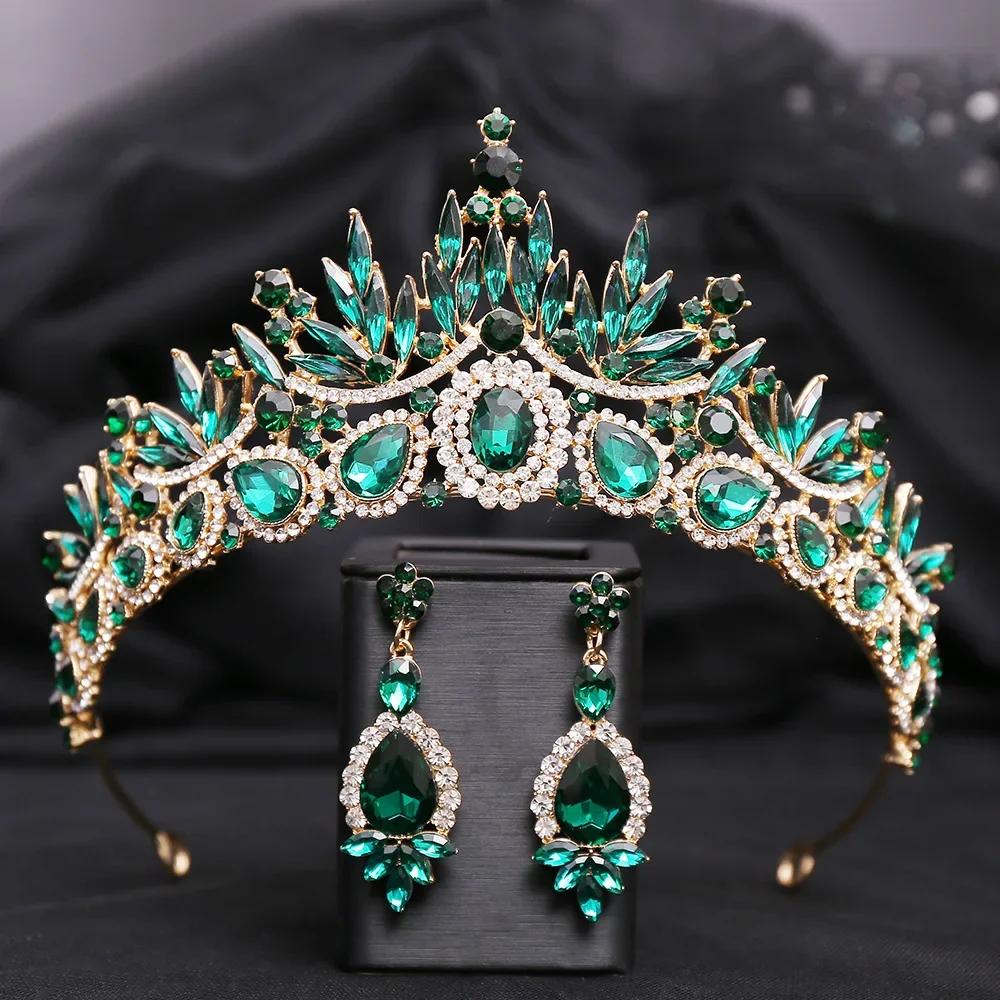 Baroque Vintage Princess Queen Bridal Crown Headwear Crystal Tiara For Women Party Wedding Crown Hair Dress Accessories Jewelry
Baroque Vintage Princess Queen Bridal Crown Headwear Crystal Tiara For Women Party Wedding Crown Hair Dress Accessories Jewelry
