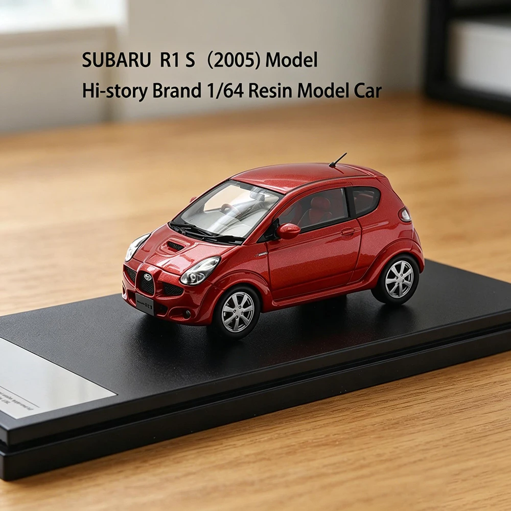 1:43 Hi-Story Resin Model Car SUBARU R1 S (2005) High Simulation Collectible Display Toy Gift
1:43 Hi-Story Resin Model Car SUBARU R1 S (2005) High Simulation Collectible Display Toy Gift
