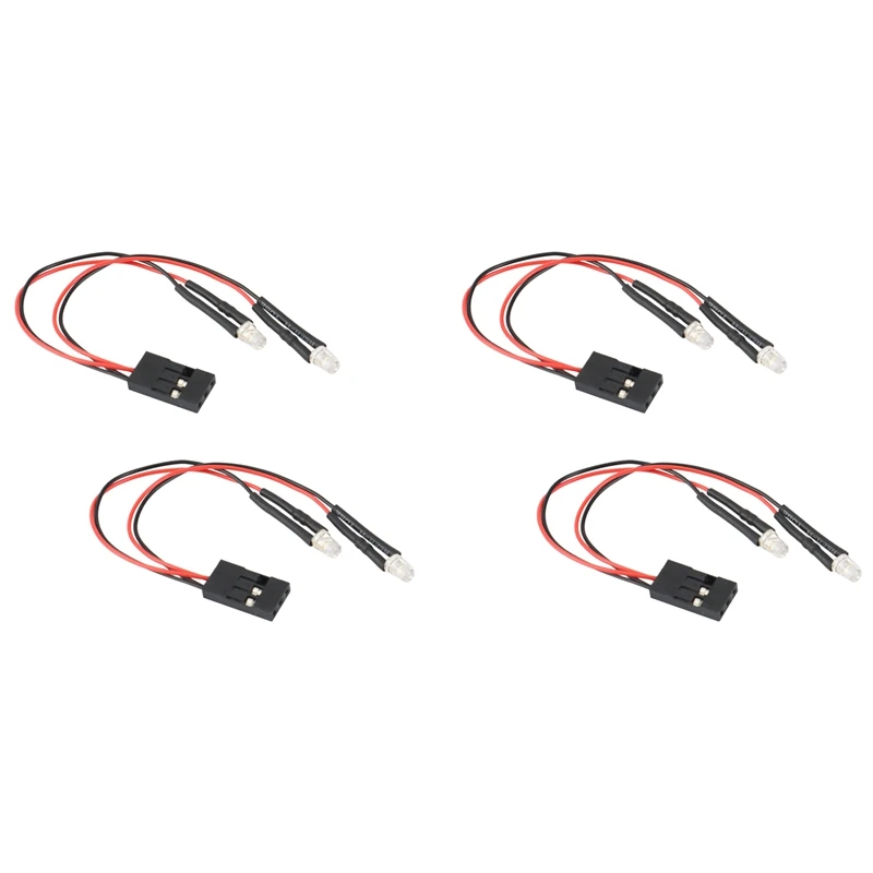 X18A-4Pcs 2 LED Lights Headlights For 1/24 RC Crawler Car Axial SCX24 90081 AXI00001 AXI00002 Upgrade Parts
X18A-4Pcs 2 LED Lights Headlights For 1/24 RC Crawler Car Axial SCX24 90081 AXI00001 AXI00002 Upgrade Parts