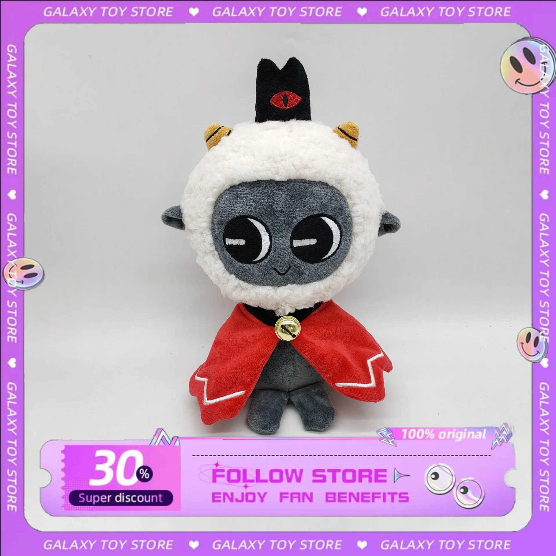 26cm New Cult of The Lamb Plush Doll Figure Cute Kawaii Doll Dolls Around The Game Ornaments Collection Desktop Display Gift Toy
26cm New Cult of The Lamb Plush Doll Figure Cute Kawaii Doll Dolls Around The Game Ornaments Collection Desktop Display Gift Toy