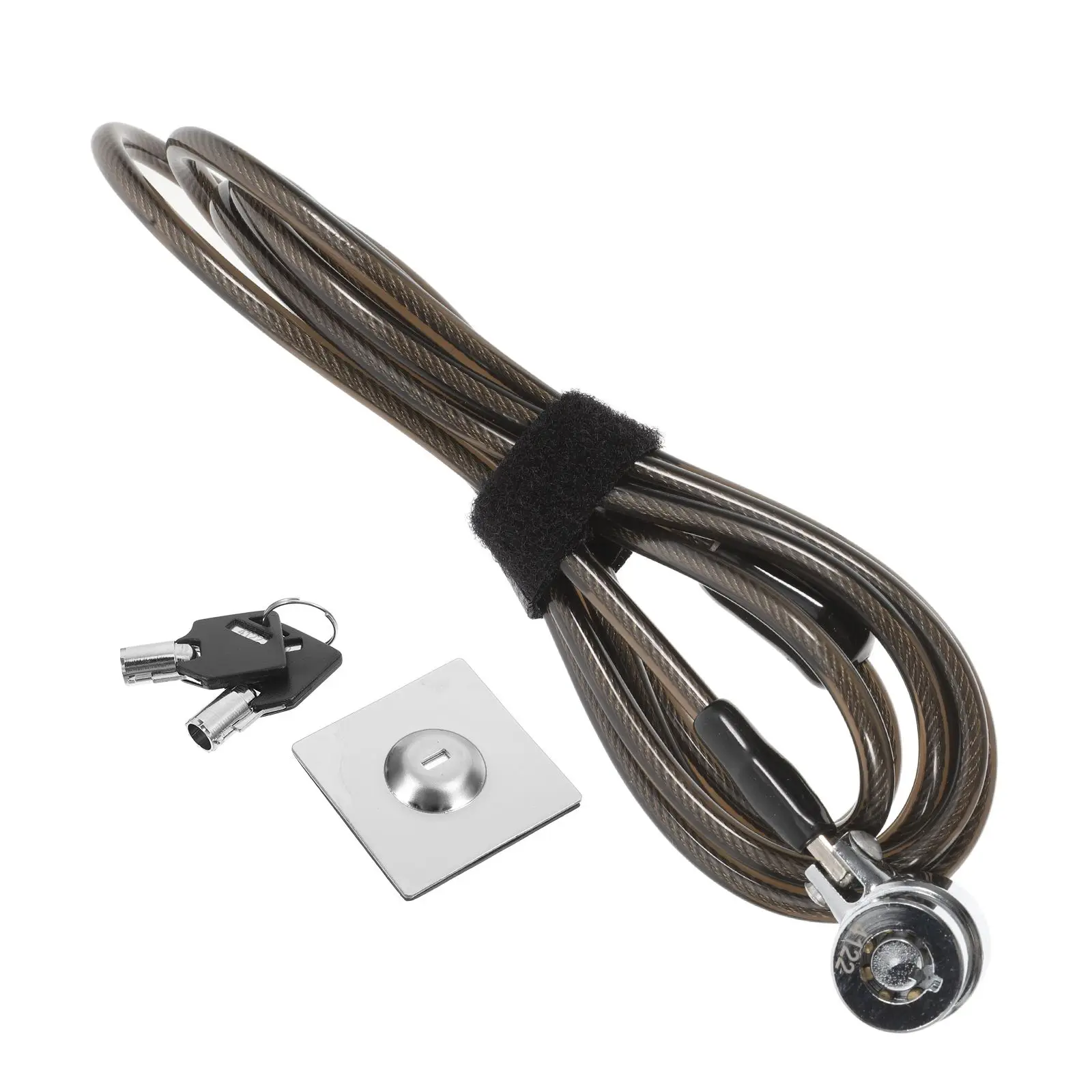 Black Laptop Lock for Computer Accompanied Key Zinc Alloy Notebook Thickened Cable
Black Laptop Lock for Computer Accompanied Key Zinc Alloy Notebook Thickened Cable