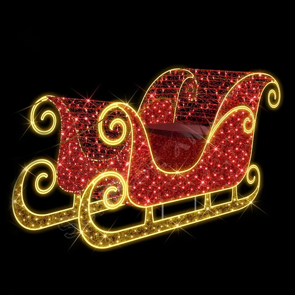 Themed Light Emitting Diode Sled Outdoor Holiday Garden Decor with Warm White Light Large Outdoor Light Emitting Diode Sled
Themed Light Emitting Diode Sled Outdoor Holiday Garden Decor with Warm White Light Large Outdoor Light Emitting Diode Sled
