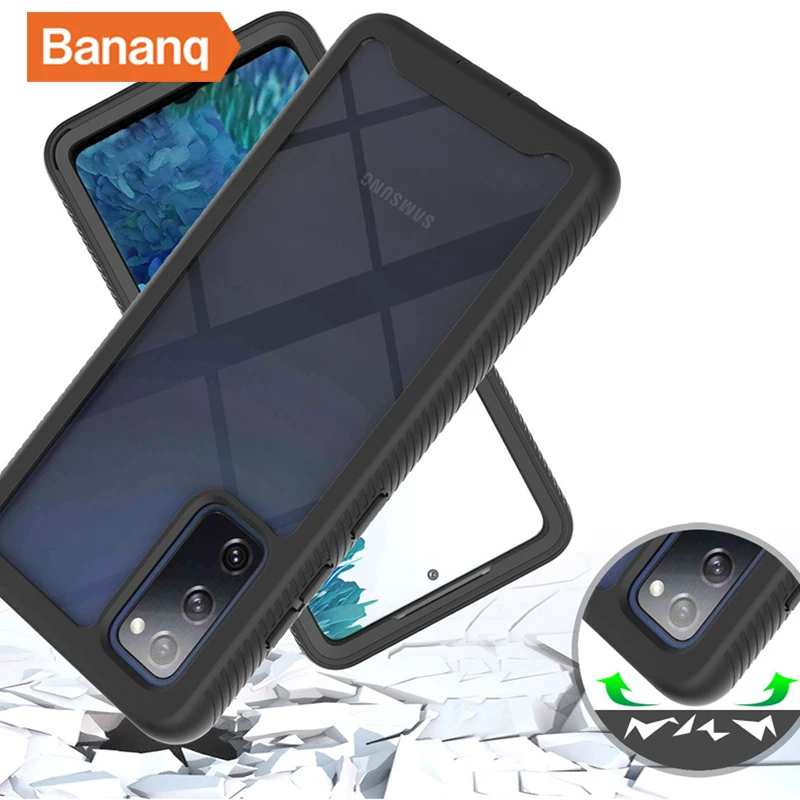 Bananq Shockproof Protection Armor Case For Samsung A51 A10 A20 A30 Anti-slip Clear Phone Cover For Samsung S20 Plus
Bananq Shockproof Protection Armor Case For Samsung A51 A10 A20 A30 Anti-slip Clear Phone Cover For Samsung S20 Plus
