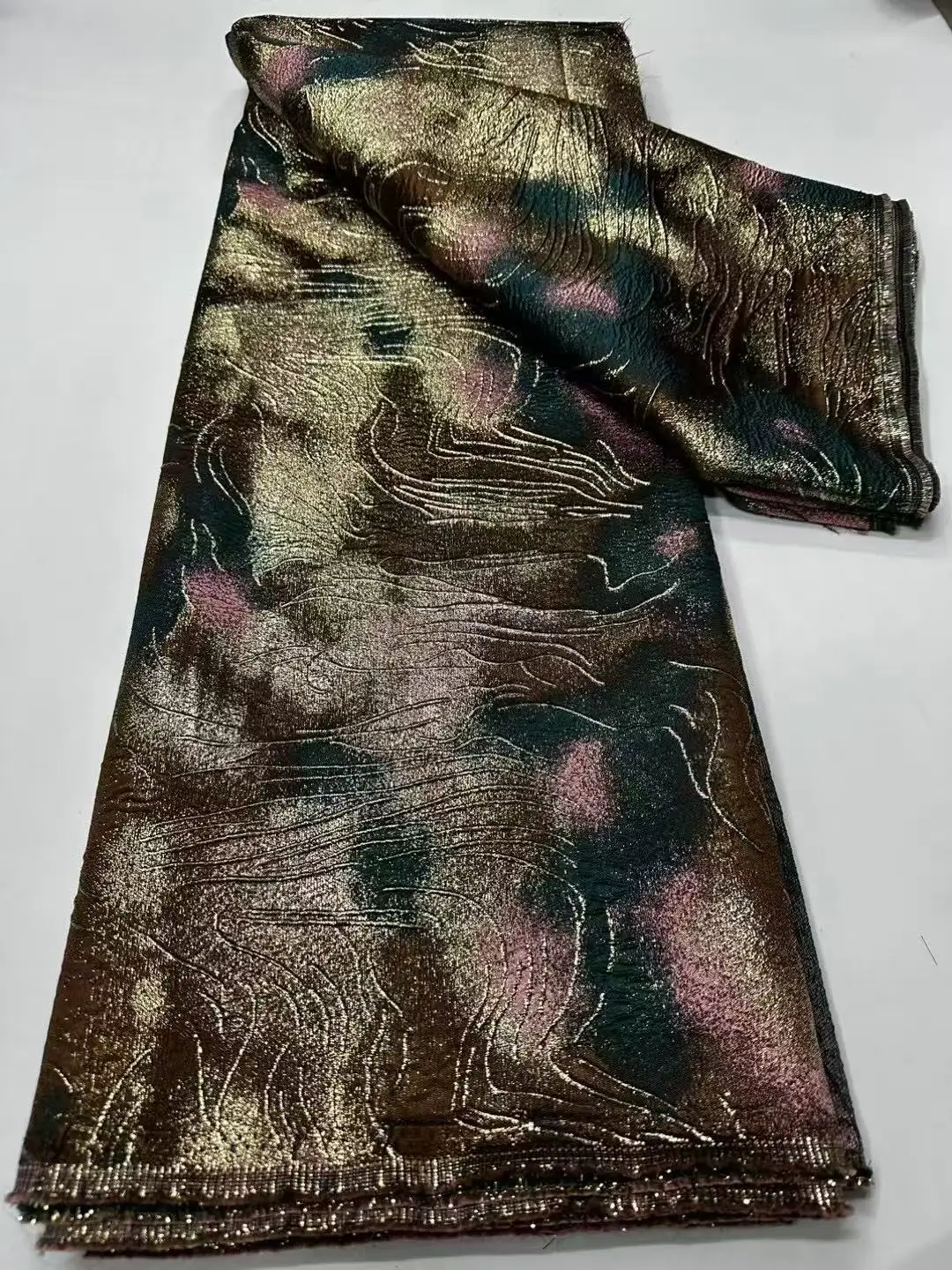 5Yards Brocade Jacquard Lace Fabrics Damask Fabrics Latest Nigerian Gilded Lace Fabrics Luxury for Women Evening Dresses
5Yards Brocade Jacquard Lace Fabrics Damask Fabrics Latest Nigerian Gilded Lace Fabrics Luxury for Women Evening Dresses