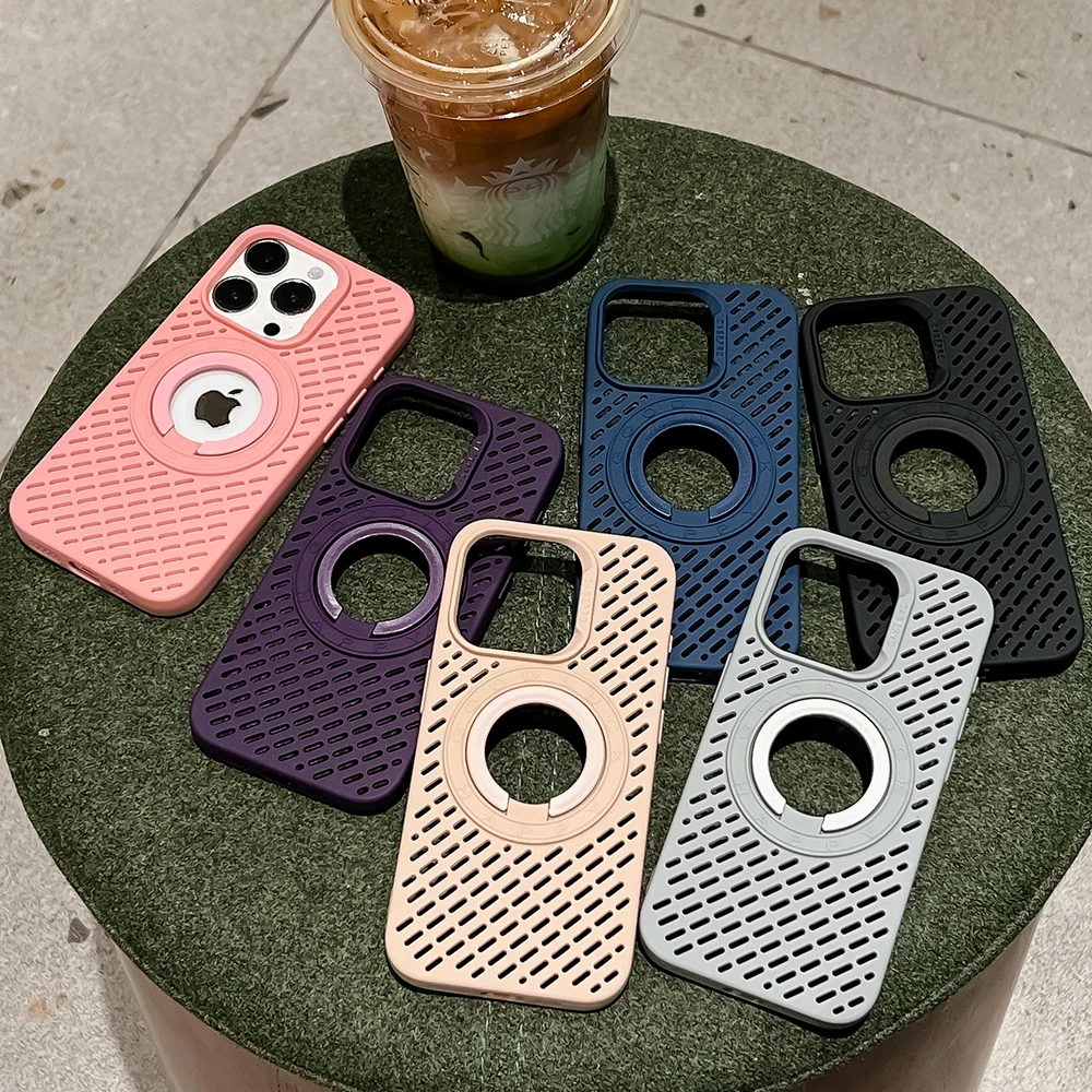 Heat Dissipation Mesh For Magsafe Magnetic Wireless Charging Case For iPhone 11 16 15 13 12 14 Pro Max Soft Breathable Cover
Heat Dissipation Mesh For Magsafe Magnetic Wireless Charging Case For iPhone 11 16 15 13 12 14 Pro Max Soft Breathable Cover