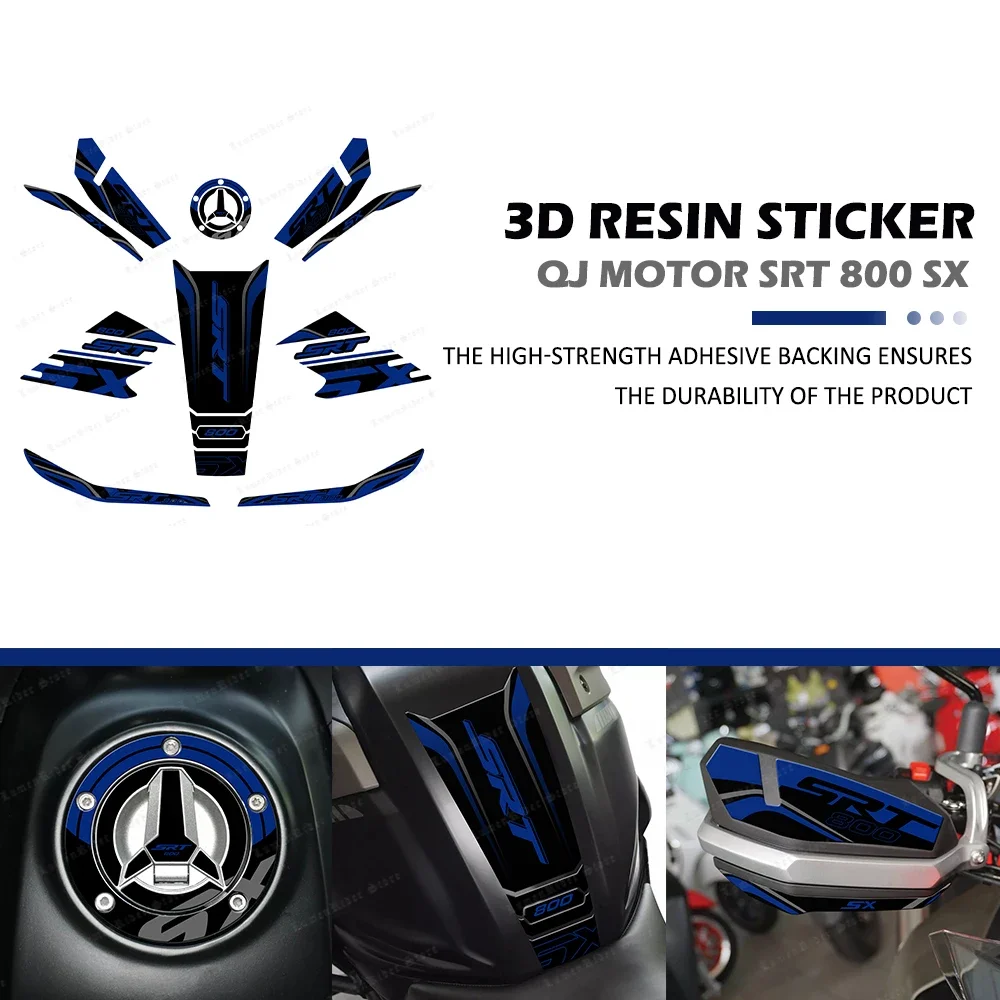 For QJ Motor SRT 800 SX Motorcycle Accessories 3D Resin Stickers Kit Fuel Tank Pad Stickers Protector Covers
For QJ Motor SRT 800 SX Motorcycle Accessories 3D Resin Stickers Kit Fuel Tank Pad Stickers Protector Covers