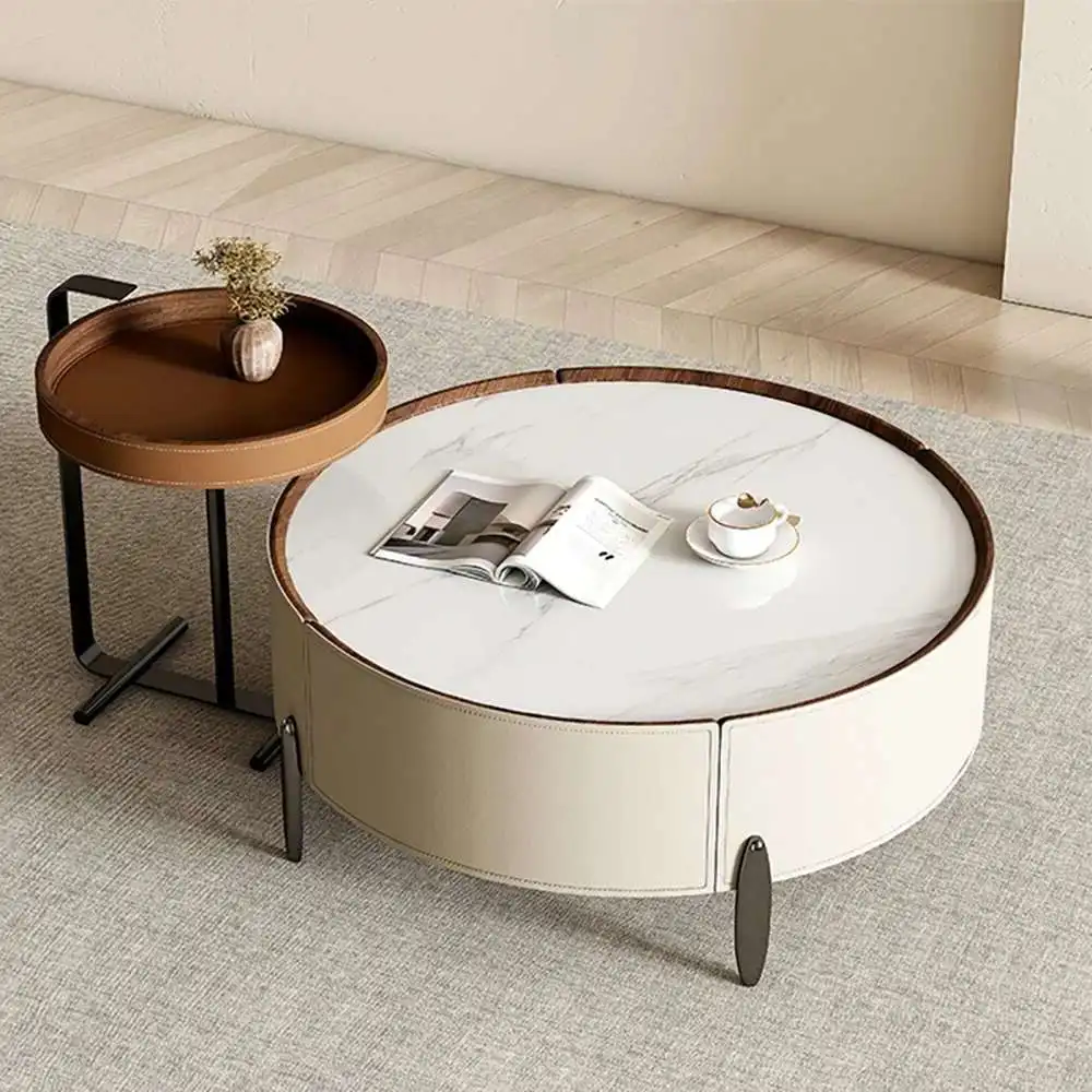 Modern Luxury Coffee Table Aesthetic Drawers Unique Design Coffee Table Vintage Storage Table Basse De Salon Modern Furniture
Modern Luxury Coffee Table Aesthetic Drawers Unique Design Coffee Table Vintage Storage Table Basse De Salon Modern Furniture