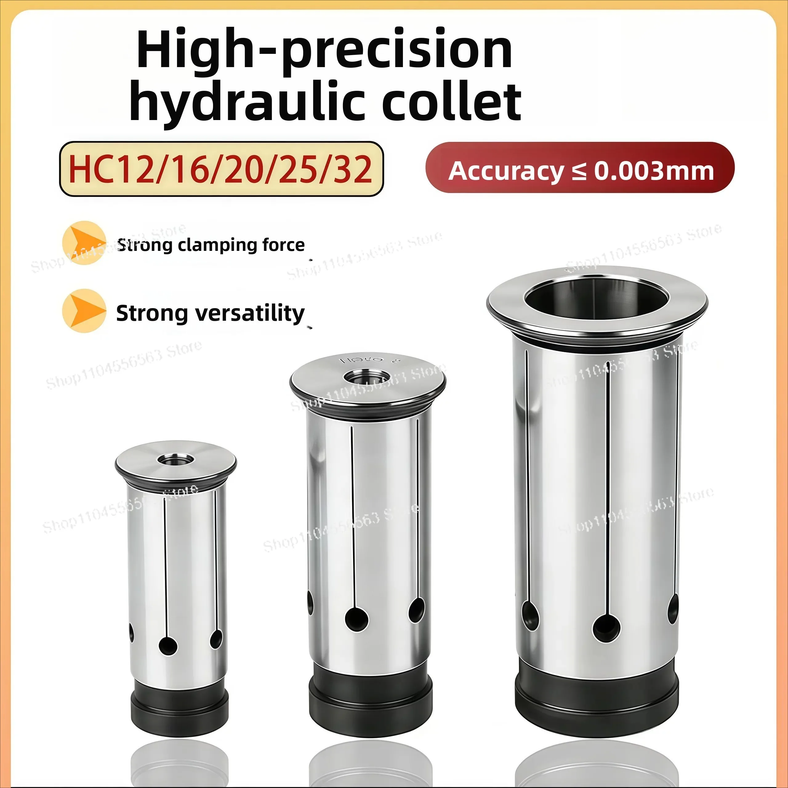 High-precision hydraulic collet, machining center elasticity
High-precision hydraulic collet, machining center elasticity