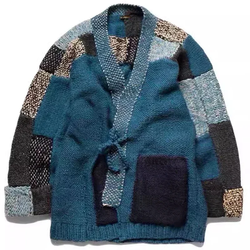 kapital American retro knitted cardigan robe kimono patchwork sweater Hirata Kazuhiro ethnic style
kapital American retro knitted cardigan robe kimono patchwork sweater Hirata Kazuhiro ethnic style