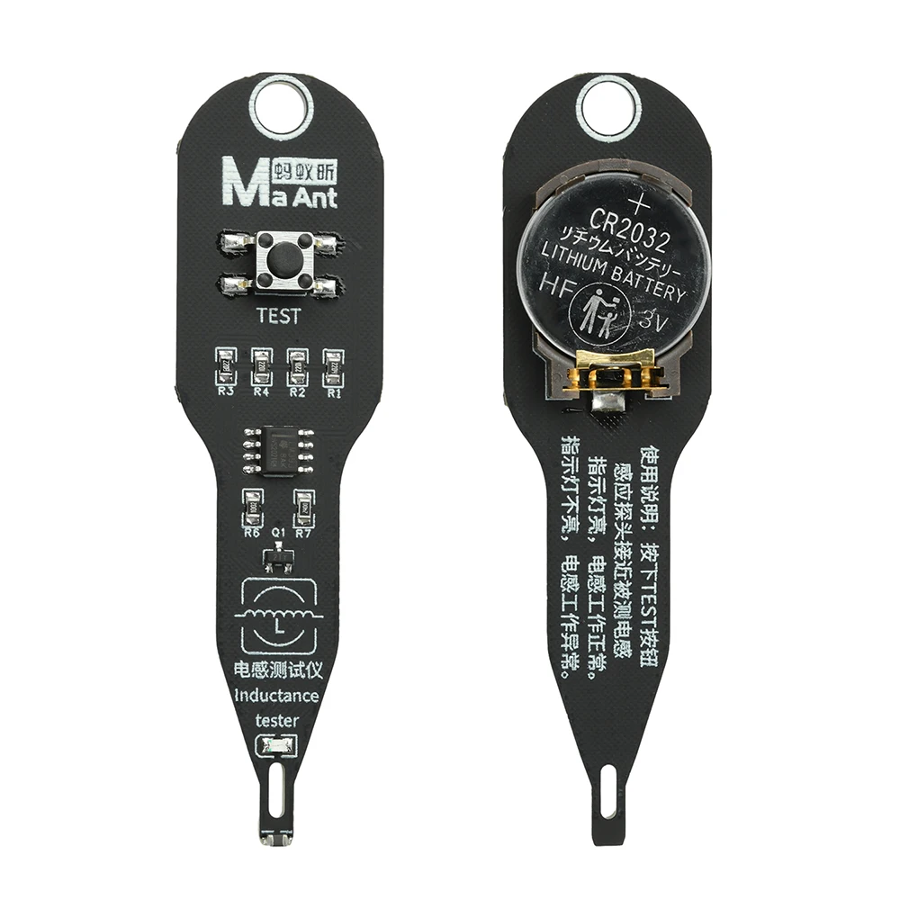 Тестер катушек материнской платы, детектор индуктора, инструмент для ремонта ПК, электромагнитная индукция, проверка быстрой неисправности 
Тестер катушек материнской платы, детектор индуктора, инструмент для ремонта ПК, электромагнитная индукция, проверка быстрой неисправности