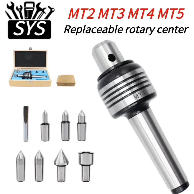 SYS Revolving Lathe Live Center Set MT2 MT3 MT4 MT5 Rotary Center Cnc Heavy Cutting Umbrella Rotation Pin Machine Multi Function
SYS Revolving Lathe Live Center Set MT2 MT3 MT4 MT5 Rotary Center Cnc Heavy Cutting Umbrella Rotation Pin Machine Multi Function