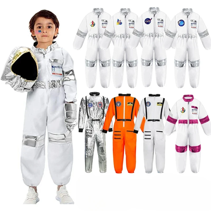 Children's Astronaut Gloves Space Jumpsuit Kindergarten Costume Helmet Holiday Party Kids Cosplay Costumes Halloween Boyx,3;b'2.
Children's Astronaut Gloves Space Jumpsuit Kindergarten Costume Helmet Holiday Party Kids Cosplay Costumes Halloween Boyx,3;b'2.