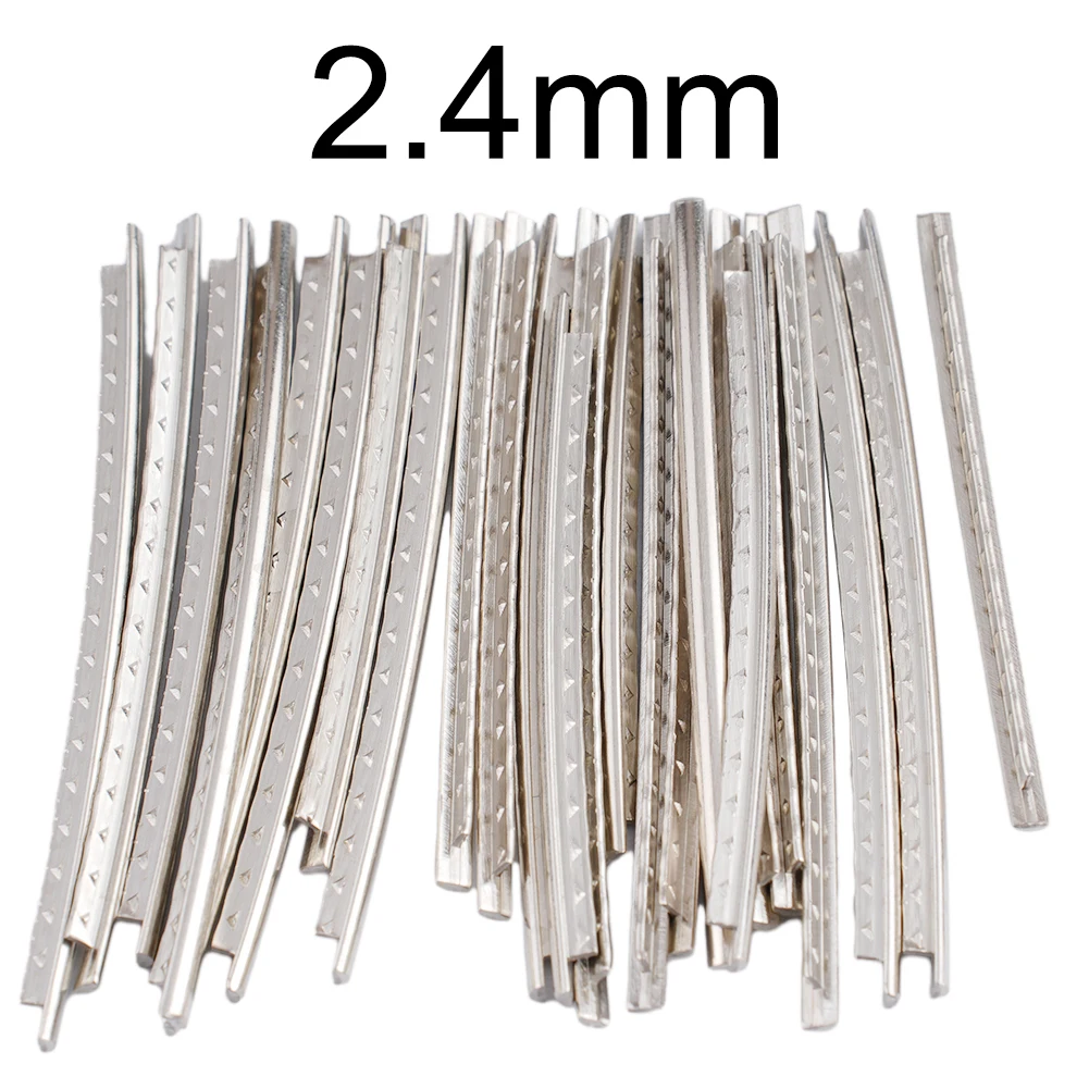 24pcs Silver Frets Wire Fingerboard Nickel For Guitar 2.4MM 2.7mm 2.9MM Luthier Tool Repair Material Guitar Accessories
24pcs Silver Frets Wire Fingerboard Nickel For Guitar 2.4MM 2.7mm 2.9MM Luthier Tool Repair Material Guitar Accessories
