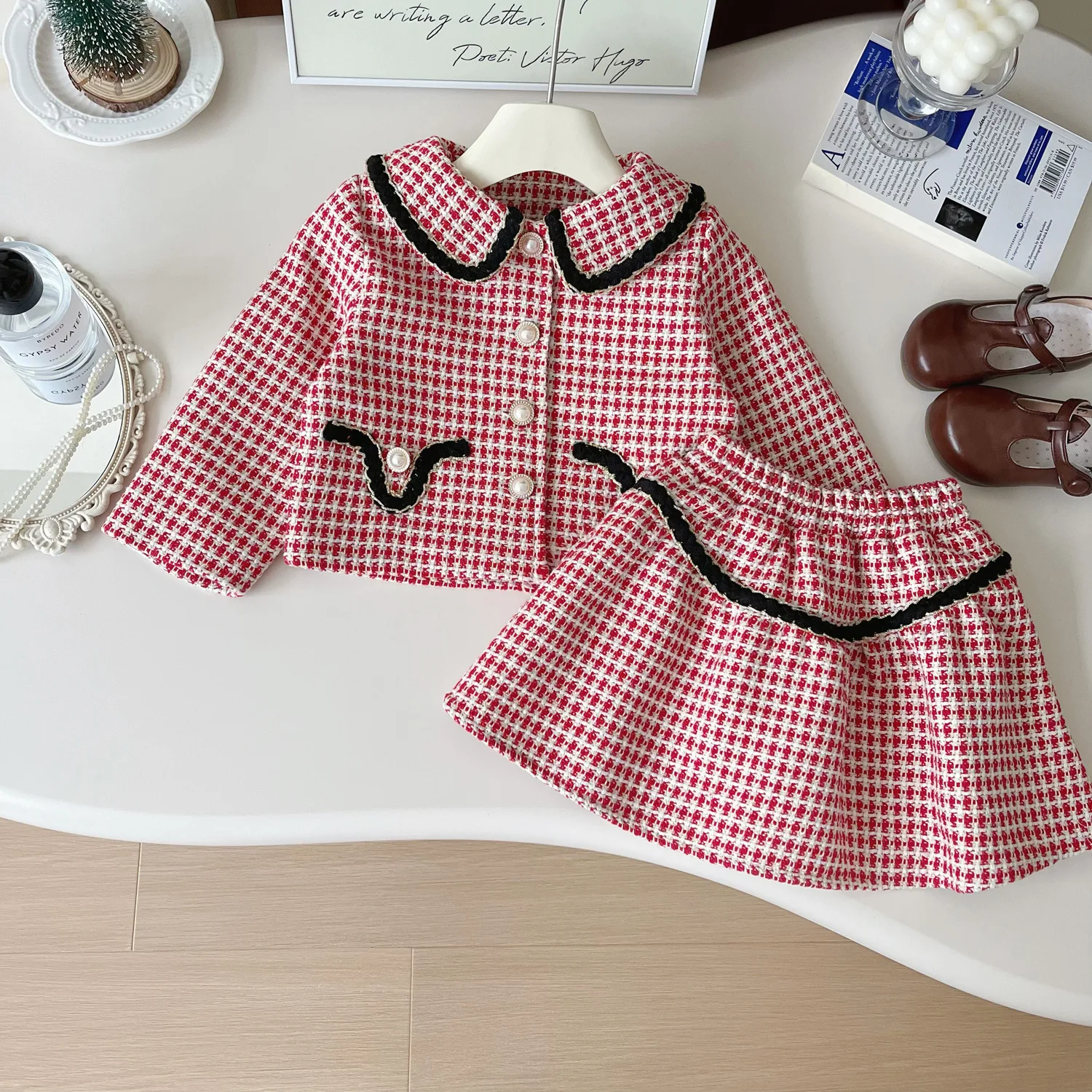 Girls Clothes Sets Spring Autumn 2024 new Children Coats Tops Skirts Princess Dress Suit For Baby Party Costume Kids Outfits
Girls Clothes Sets Spring Autumn 2024 new Children Coats Tops Skirts Princess Dress Suit For Baby Party Costume Kids Outfits