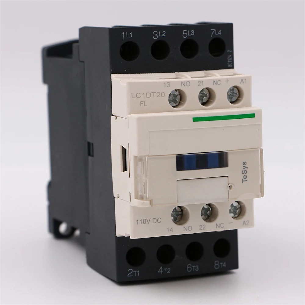 LC1DT20FL Электрический магнитный контактор постоянного тока 4P 4NO LC1-DT20FL 20A 110V Катушка постоянного тока
LC1DT20FL Электрический магнитный контактор постоянного тока 4P 4NO LC1-DT20FL 20A 110V Катушка постоянного тока