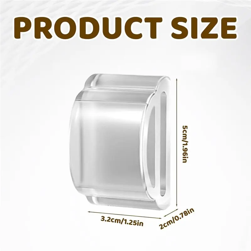 AB47-15Pcs Fridge Door Stopper Set, Transparent Silicone Cabinet Door Bumpers, Arch-Shaped Furniture Stoppers
AB47-15Pcs Fridge Door Stopper Set, Transparent Silicone Cabinet Door Bumpers, Arch-Shaped Furniture Stoppers
