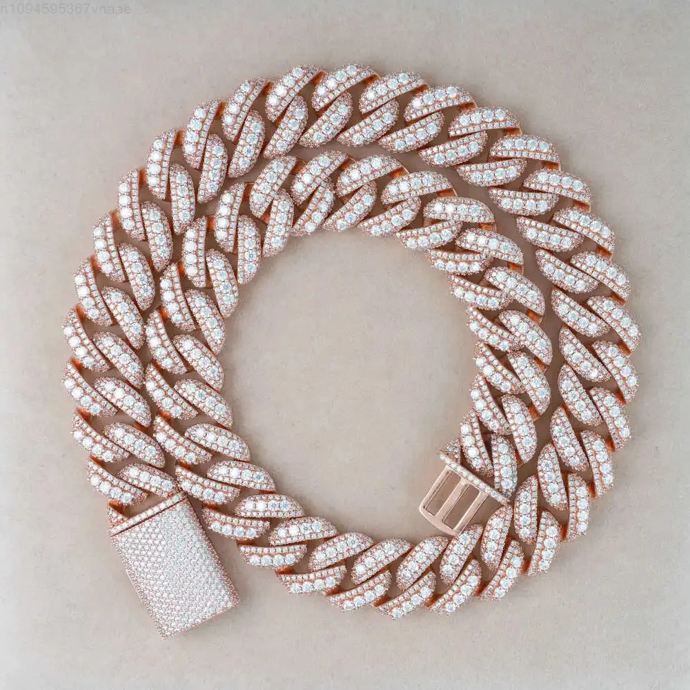 Stock Luxury Vvs Moissanite Miami Sterling Silver 925 Gold Plated Iced Out Cuban Link Chain
Stock Luxury Vvs Moissanite Miami Sterling Silver 925 Gold Plated Iced Out Cuban Link Chain