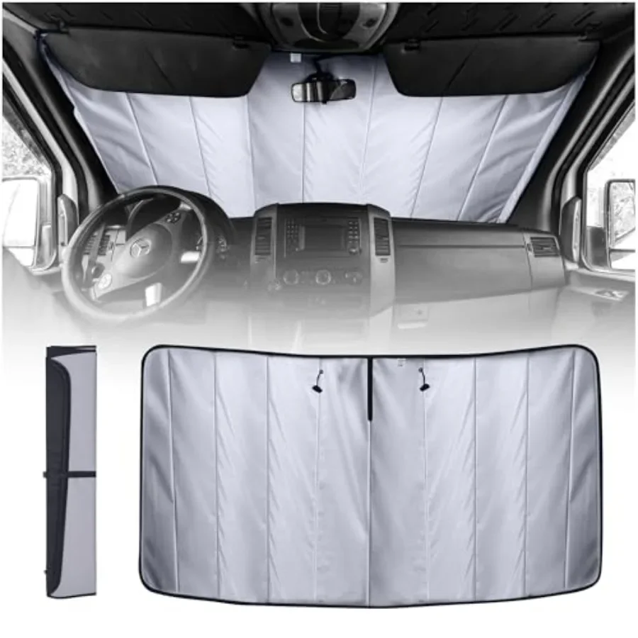 Insulated Blackout Windshield Cover for Mercedes Sprinter NCV3 VS30 2007-Current,Vanlife Must Have Thermal Reflective Fabric, B
Insulated Blackout Windshield Cover for Mercedes Sprinter NCV3 VS30 2007-Current,Vanlife Must Have Thermal Reflective Fabric, B